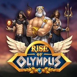 Rise of Olympus slot logo by Play'n GO at mammona casino